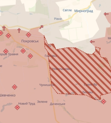 Российские войска оккупировали пять сел под Покровском – DeepState