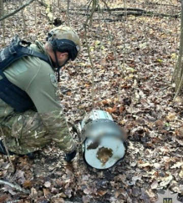 На Полтавщині вибухотехніки знешкодили бойові частини ракети та БпЛА