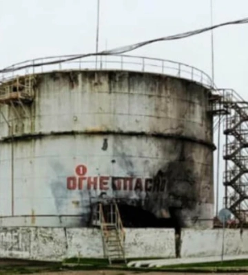 Обстріл нафтобази на Одещині призвів до викиду майже 20 тонн забруднюючих речовин
