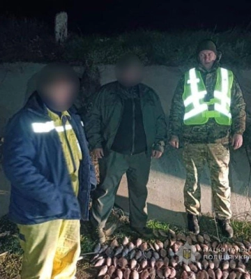 Браконьєрський улов на сотні тисяч: на Одещині поліція затримала рибалку