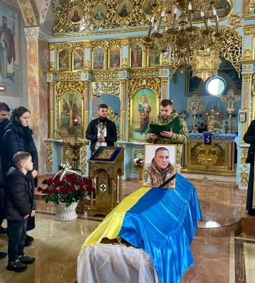 З полеглим прикордонником Василем Мікешем попрощалися на Іршавщині