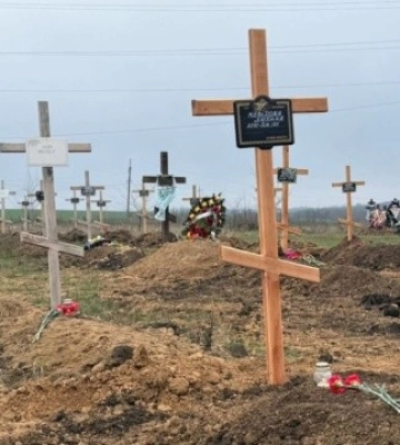 В Ізюмі завершили перепоховання тіл загиблих під час окупації у 2022 році