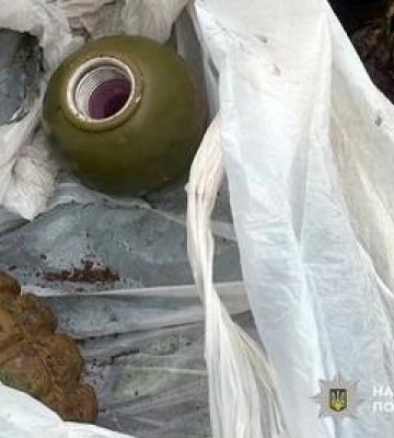 Гранату виявили біля під’їзду до гаражного кооперативу у Кременчуці