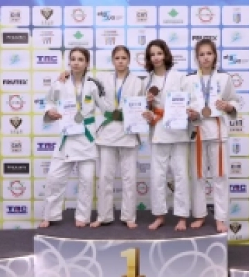 Вихованки Острозької спортшколи здобули дві медалі на Чемпіонаті України з дзюдо