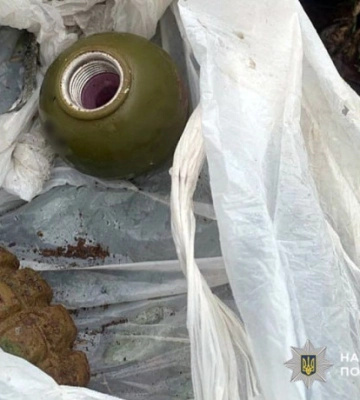Гранату виявили біля під’їзду до гаражного кооперативу у Кременчуці