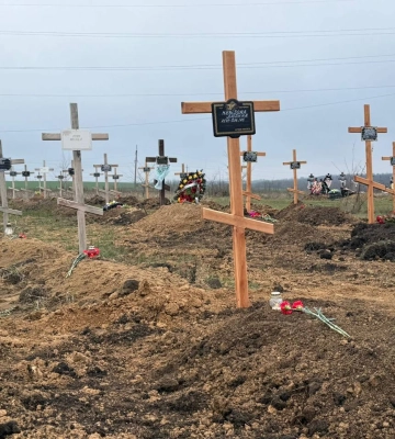 В Ізюмі завершили ідентифікацію всіх тіл, знайдених після російської окупації