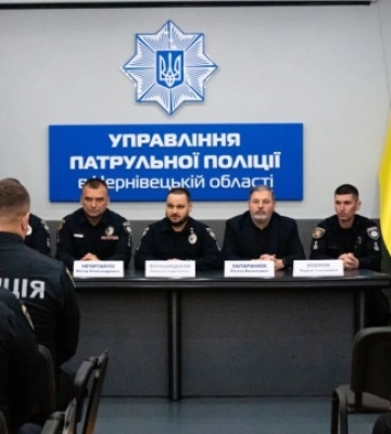 У Чернівцях представили нового керівника патрульної поліції області
