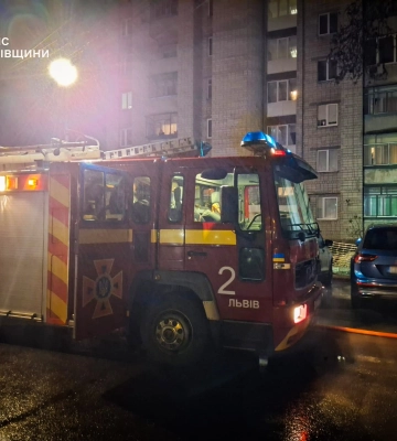 У Львові загорівся ліфт
