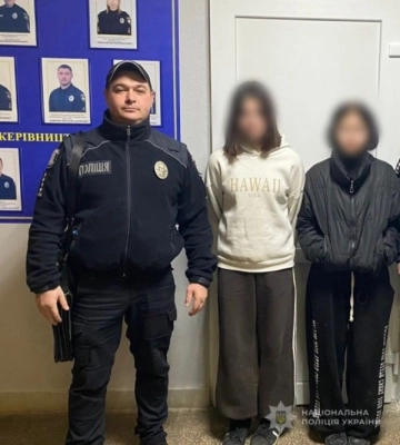 На Одещині правоохоронці повернули додому двох зниклих безвісти дівчат