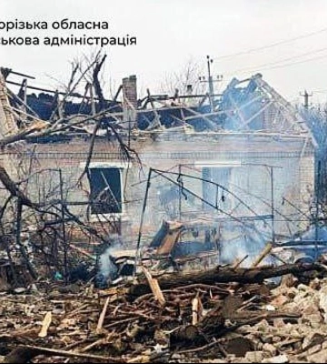 Троє людей поранено внаслідок ударів по Запорізькому району
