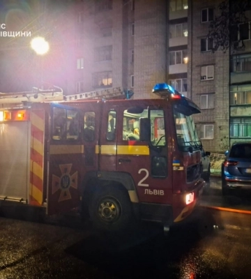 У Львові загорівся ліфт