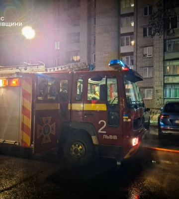 У Львові загорівся ліфт