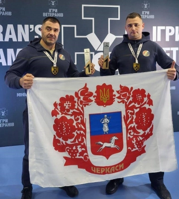 Ігри ветеранів‐2025: двоє черкащан здобули золото у змаганнях з кросфіту
