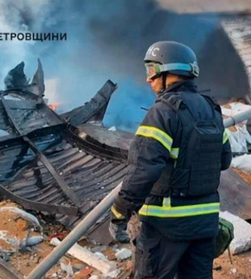 Россияне нанесли ракетный удар по Днепру