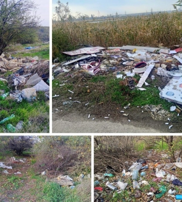 У селищі на Одещині ліквідували несанкціоноване сміттєзвалище