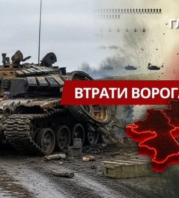 За добу війни в Україні РФ втратила сім бронемашин, 23 артсистеми і 1460 військових