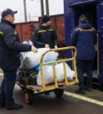 На Ровенщину прибыл 38-й эвакуационный поезд из Донецкой области