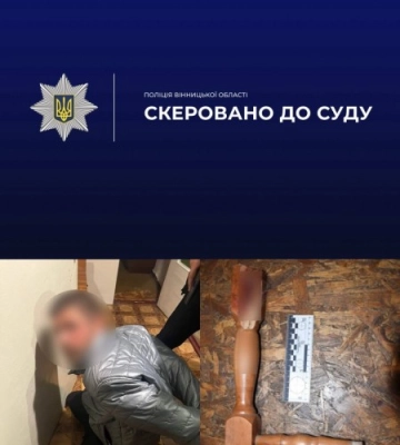На Вінниччині піде під суд чоловік, який безжально побив літню жінку до смерті