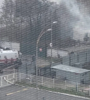 Момент вибуху в Дарницькому районі потрапив на відео