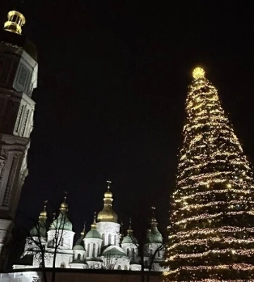 У мережі розгорілася суперечка через головну ялинку Києва