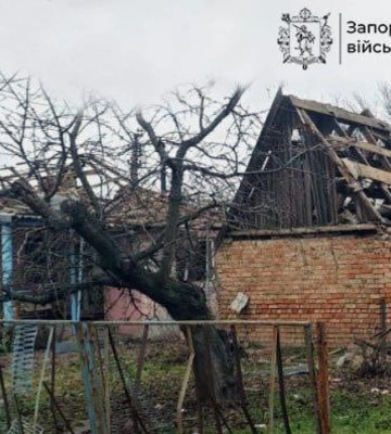 Росіяни за добу завдали 590 ударів по 15 населених пунктах Запоріжжя