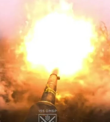 Украинские военные показали боевую работу «Леопарда» под Покровском. ВИДЕО