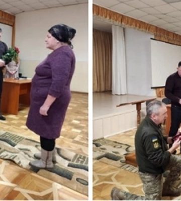 У громаді на Волині родинам полеглих Героїв вручили державні нагороди