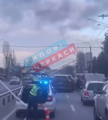 Потрійне ДТП сталося у Черкасах