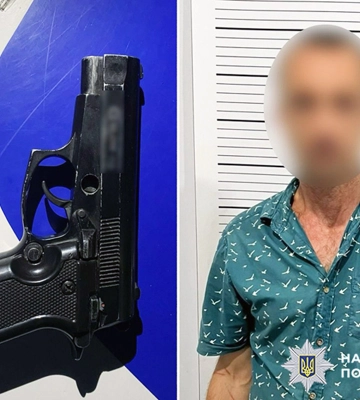 На Хмельниччині засуджено злочинця, який з пістолетом пограбував людину, - поліція