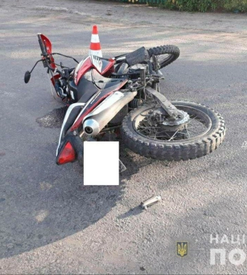 У Ковельському районі зіткнулися авто і мотоцикл, травмувався підліток