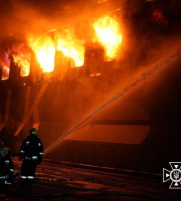 Ввечері 12 грудня ворог атакував два порти на Одещині