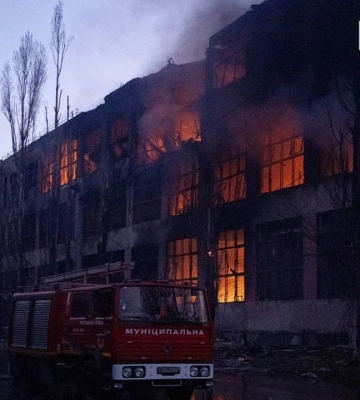 Одна из самых массовых атак на Одессу: в части города отсутствует свет, тепло и вода