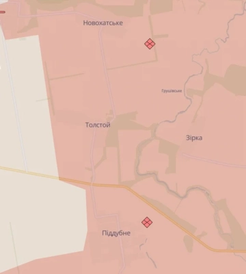 Росія окупувала Толстой на Донеччині, - DeepState. КАРТА