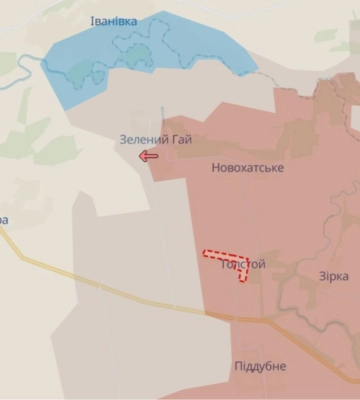 Росія окупувала Толстой на Донеччині, - DeepState. КАРТА