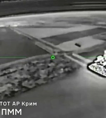 Дрони FP-2 спецпризначенців уразили поїзд із ГСМ у Криму та центр підготовки FPV на Донеччині. ВIДЕО