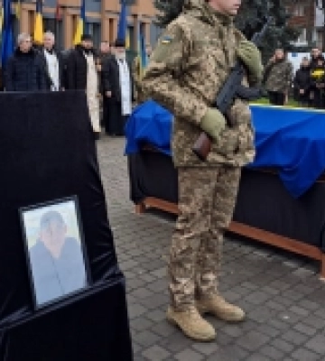 У Ковелі попрощалися із захисником Романом Лайтаром