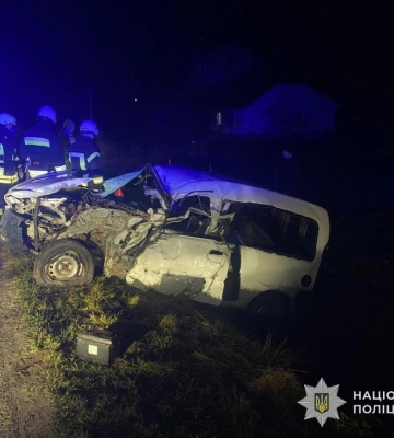 На Львівщині внаслідок зіткнення мінівену та автобусу загинув один із водіїв