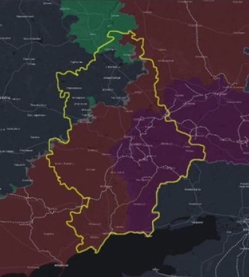 Оккупанты за 44 месяца захватили 23% Донецкой области, столько же остается под контролем Сил обороны - DeepState