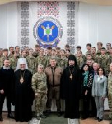 У Бердичеві відбулася перша посвята ліцеїстів нового військового ліцею