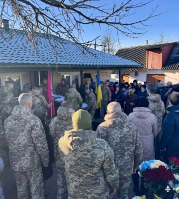 Загинув у ДТП: на Волині попрощалися з прикордонником  Романом Пасальським