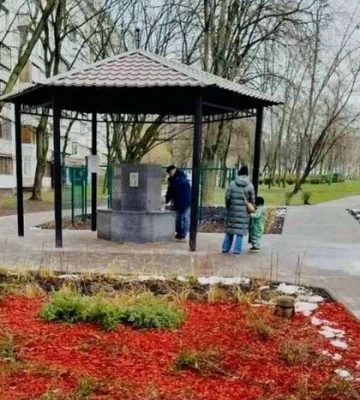 В Оболонському районі створено новий сучасний бюветний комплекс: адреса