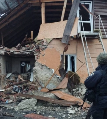 У Дружківці окупанти атакували FPV-дроном рятувальників, коли вони їхали на виклик про пожежу