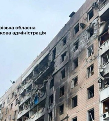 В Запорожье десятки раненых из-за атаки России