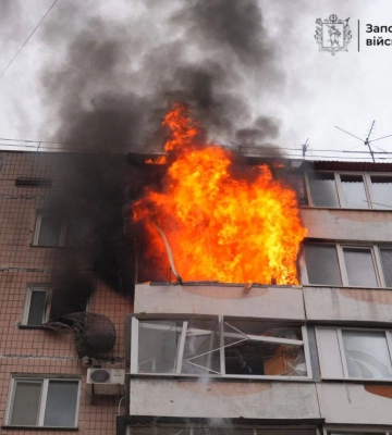 Відома кількість постраждалих внаслідок атаки по Запоріжжю та району (ФОТО)