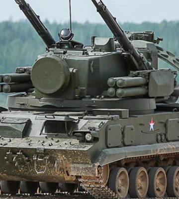 На Херсонщині українські бійці знищили російський зенітний ракетно-гарматний комплекс "Тунгуска"