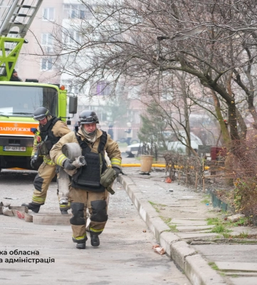 Три удари опівдні: Запоріжжя знову під вогнем керованих авіабомб