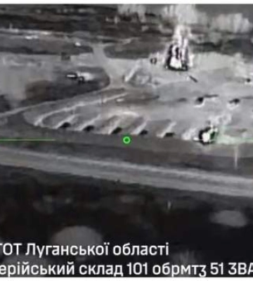 ССО атаковали полевой артиллерийский склад оккупантов на Луганщине