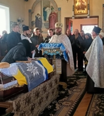 У Підгайцівській громаді попрощалися з воїном Миколою Абрамовичем