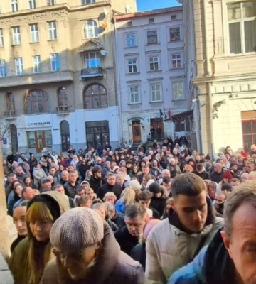 Прощання із Степаном Гігою. Фоторепортаж із Львова