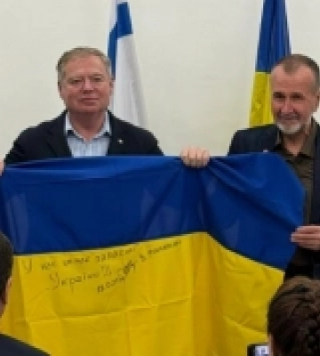 Ексмер Херсона Володимир Миколаєнко відвідав Ізраїль і публічно розповів про пережитий російський полон